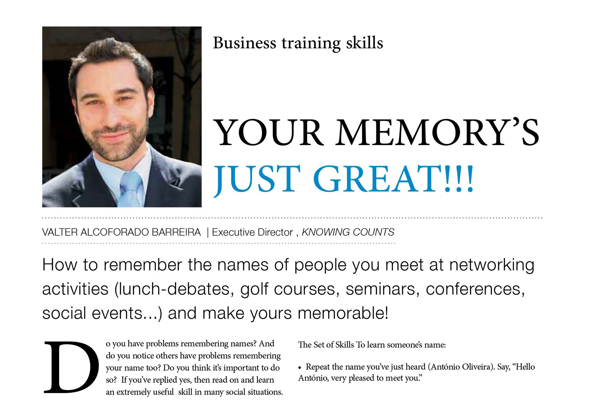 Your memory's just great!!!